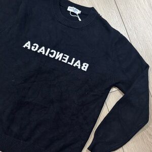 Balenciaga Black Crewneck Sweater